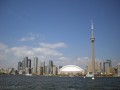 Toronto Ontario Canada Skyline CN Tower Rogers Centre