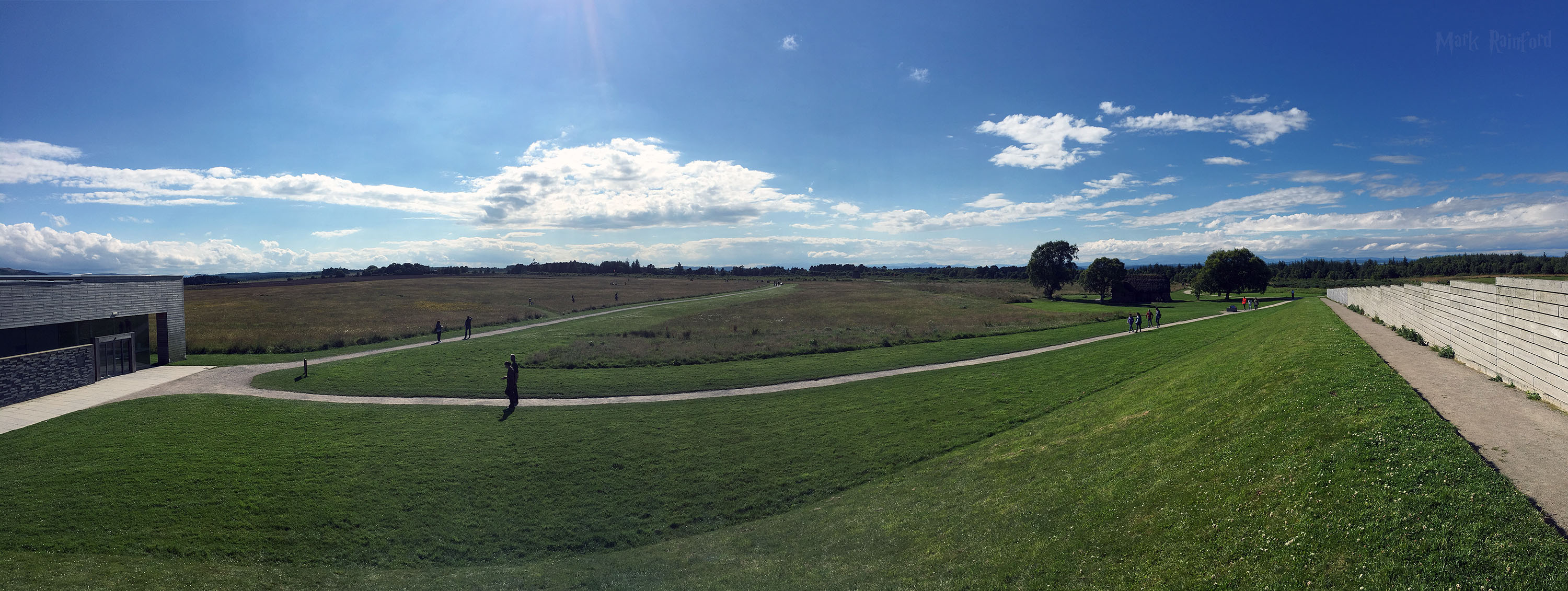 Panoramic of Culloden Battlefield